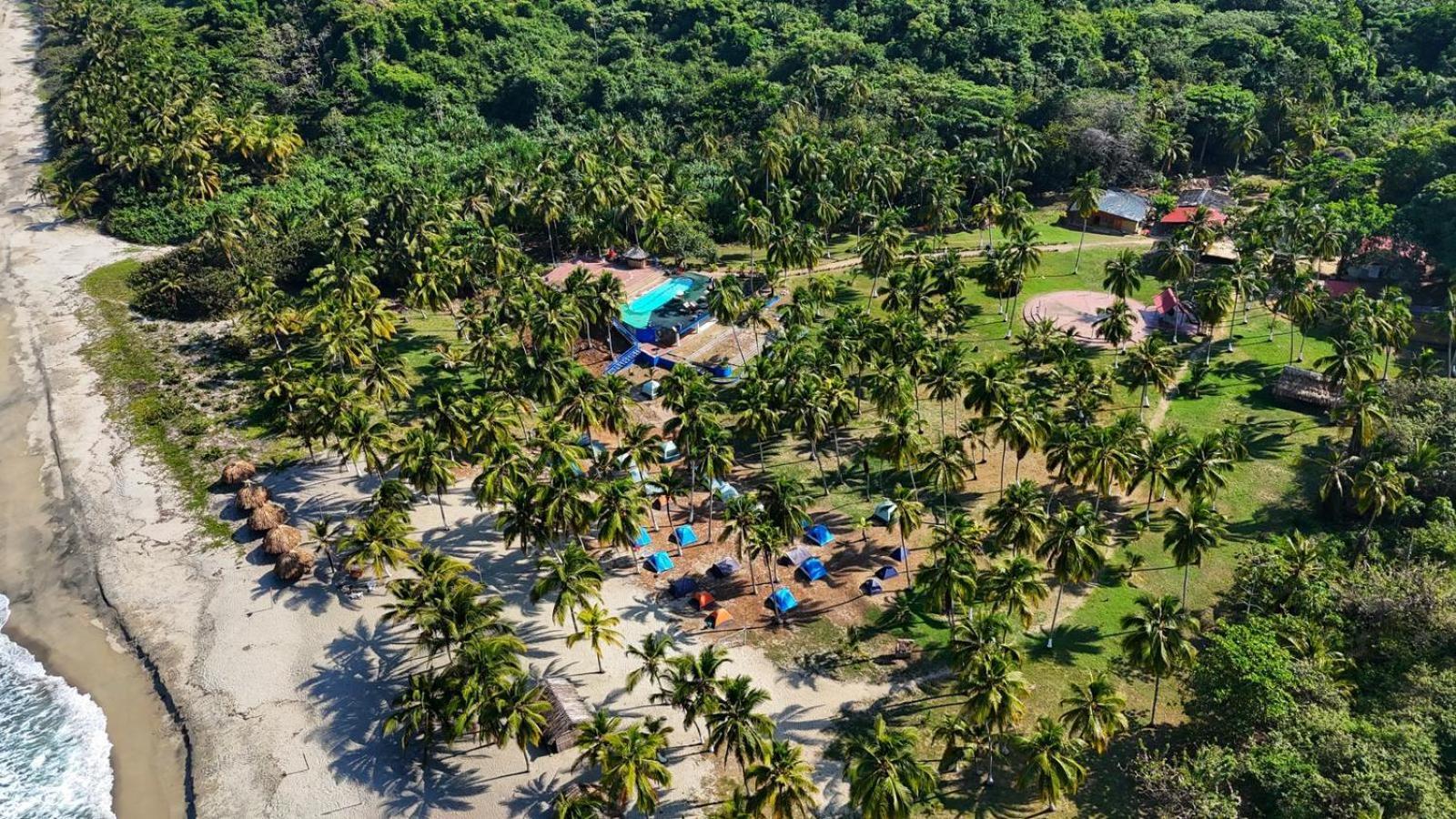 Casa De Campo Castillete Dentro Del Parque Tayrona Ель-Зайно Екстер'єр фото